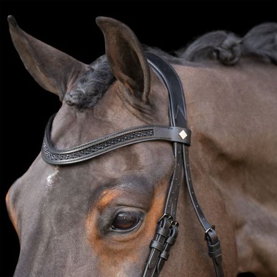 Uzdečka Imperial Riding Snaffle Rhinestone