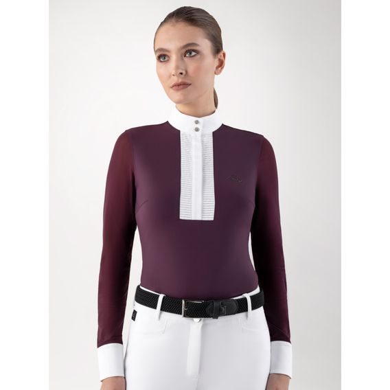 Tričko závodní Equiline Golk s dlouhým rukávem dámské Kolekce 2025/26