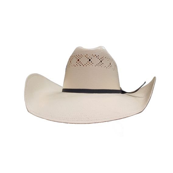 *W* Klobouk Ariat® 10X 2 Cord Blk Diamond Straw