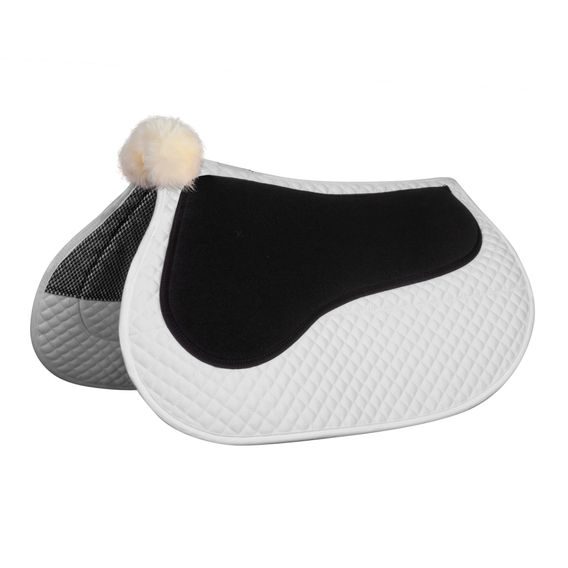 Podsedlová dečka tlumící AntiSlip S bílá TEST