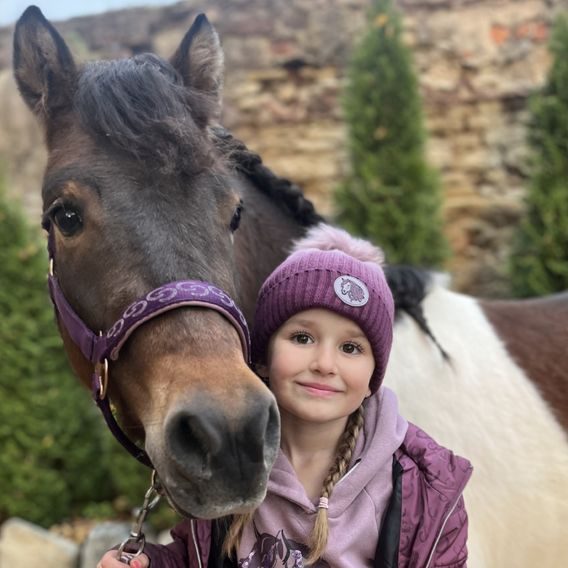 Ohlávka HKM My Lucky Pony Alva