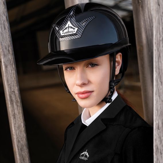 Jezdecká ochranná helma Veredus Vita CARBON Gel GST Wide