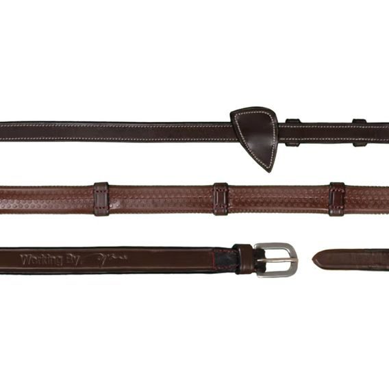 Otěže Dy'on pogumované / 7 zarážek WO05C