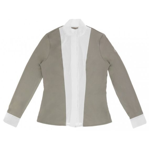 Tričko závodní Equitheme Julie s dlouhým rukávem dámské Kolekce 2025