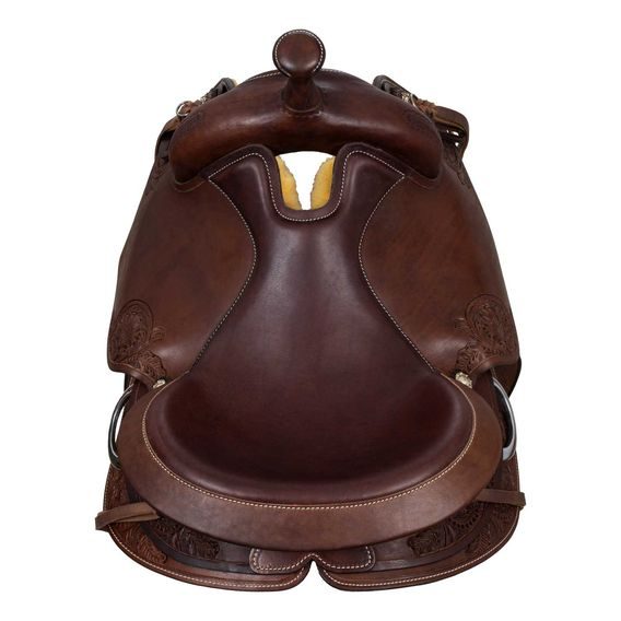 *W* Sedlo westernové Freemax Short Leather Cow