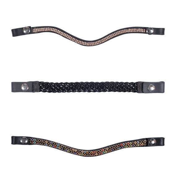 Čelenka HKM k uzdečce pro Hobby Horsing sada 3ks DOPRODEJ