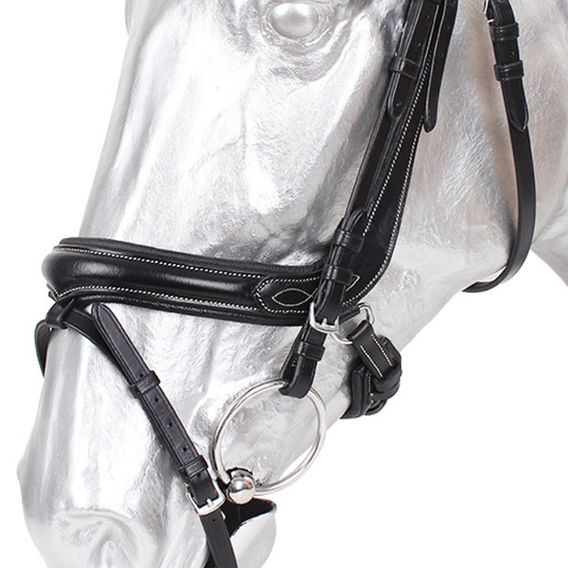 Uzdečka KenTaur anatomická s kontrastním prošitím 10285