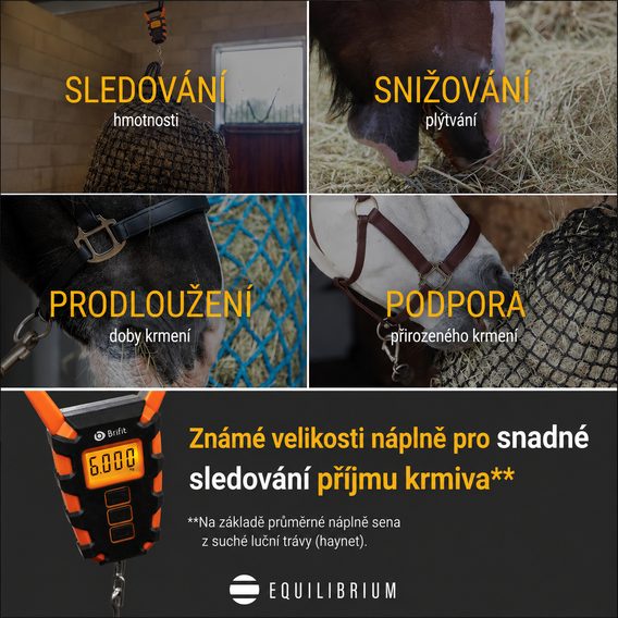 Síť na seno Equilibrium PortionPacer™ Haynets DOPRODEJ