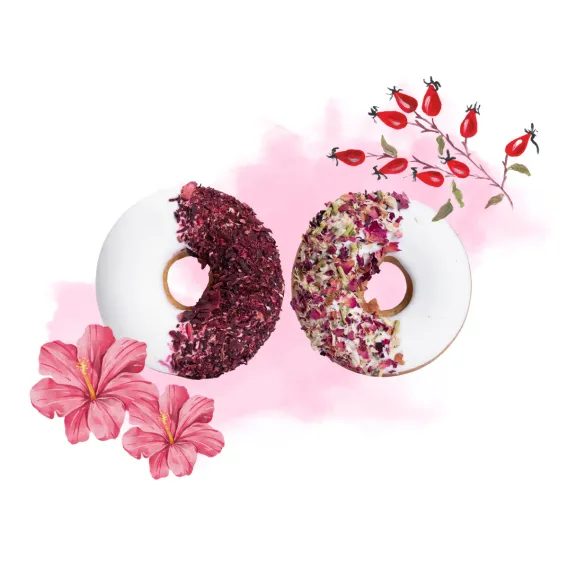 Pamlsky Candy Horse Donut Valentine's day Herbs 90g 2ks