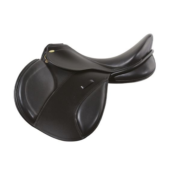 Sedlo skokově univerzální KenTaur Young Jumper 17,0/2 STD vlna černá SLEVA -10% lehce odřené