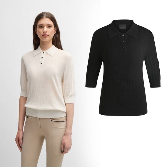 Svetr Boss Equestrian Corey Polo dámský Kolekce