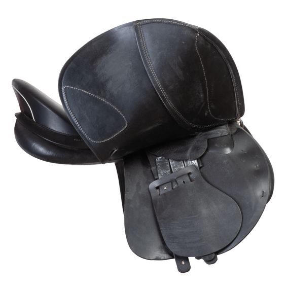 Komise č.P106244 Sedlo Prestige Happy Pony 1536 vč. 00200524 černé + obal