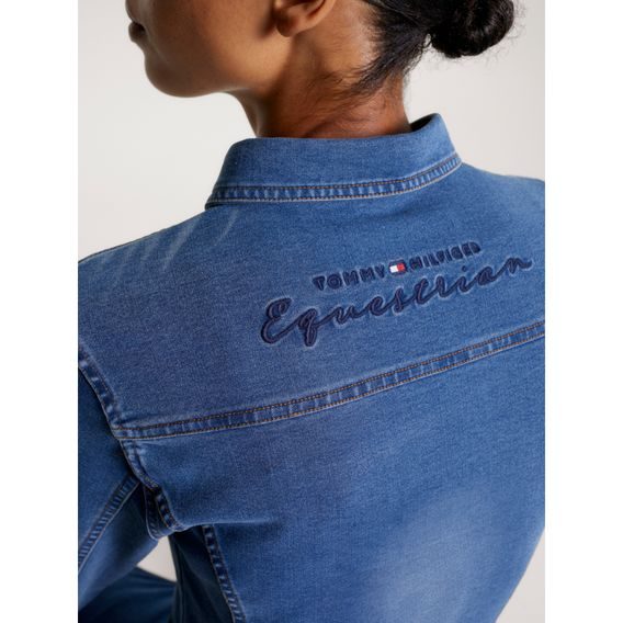 Košile Tommy Hilfiger Equestrian Heritage dámská KOLEKCE 2024