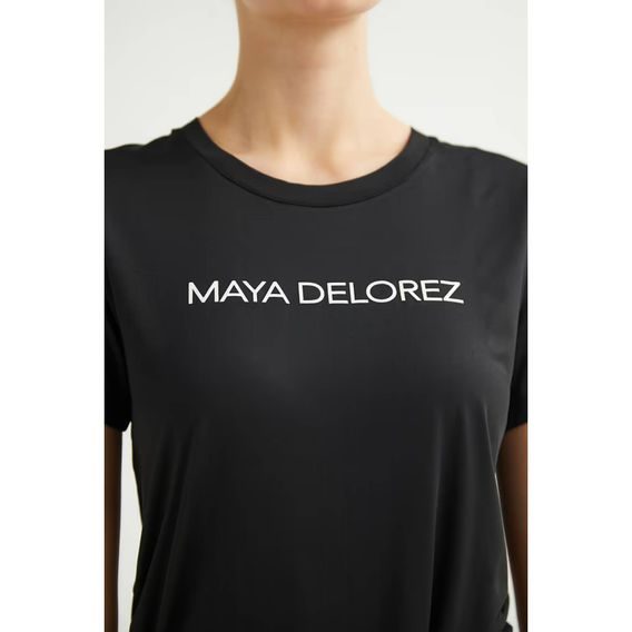 Tričko Maya Delorez Black Basic dámské NA OBJEDNÁVKU