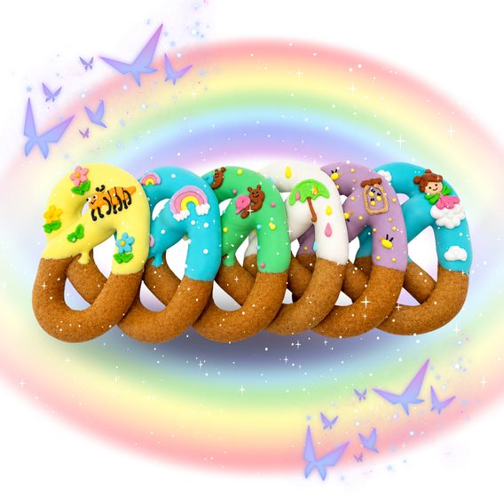 Pamlsky Candy Horse Preclíky Rainbow World 225g 6ks