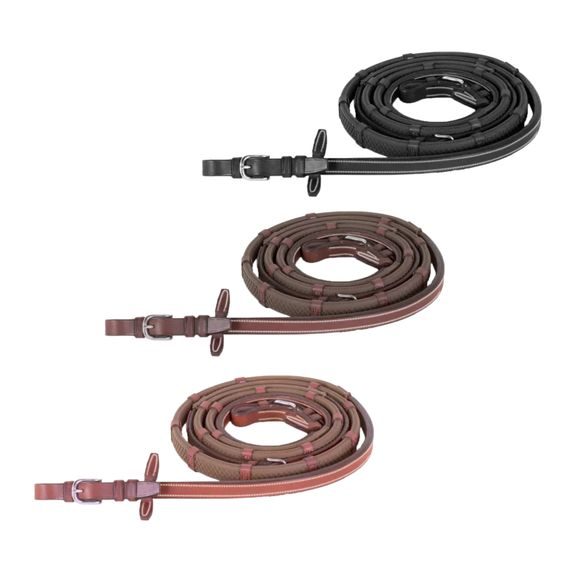 Otěže CWD RE17C pogumované se zarážkami