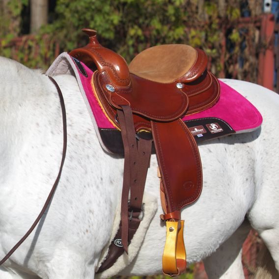 *W* Westernové sedlo Allround Westwood USA 16" FQH hnědé