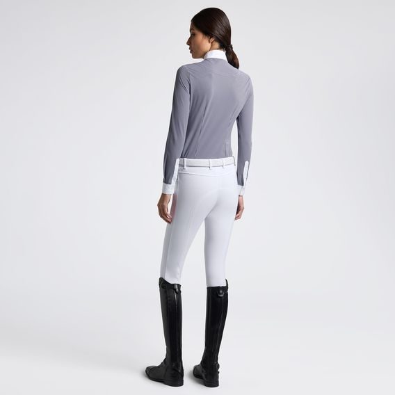 Tričko závodní Cavalleria Toscana Stripes dl. rukáv dámské Kolekce 2025/26