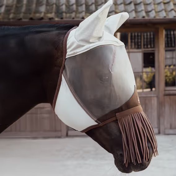 Maska na hlavu Kentucky Classic Ears & Nose Tassels