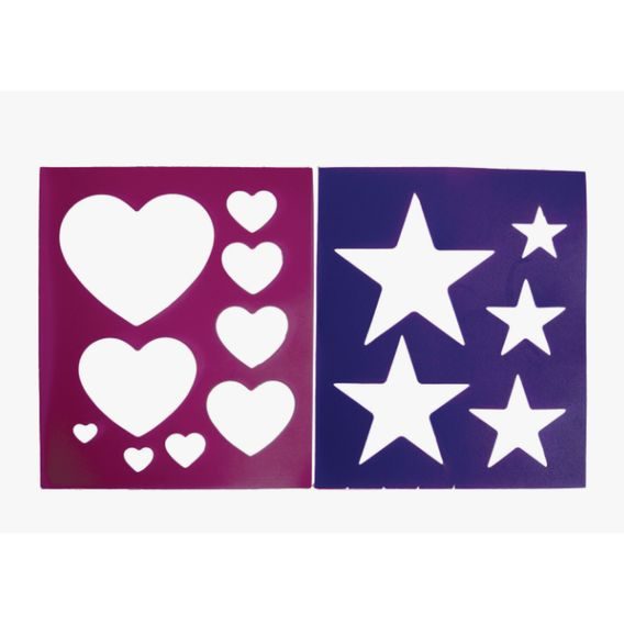 Šablona na zdobení QHP Christmas 2ks DOPRODEJ