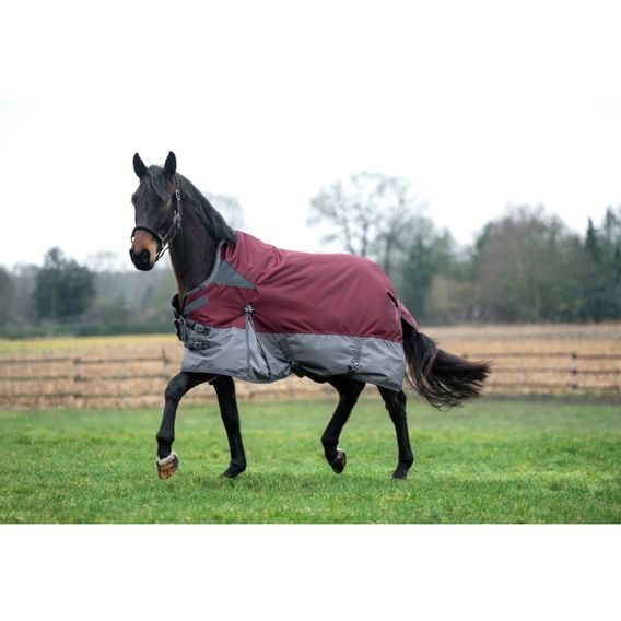 Deka výběhová HKM Yukon Highneck 600D fleece podšívka