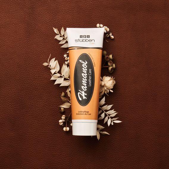 Stübben Hamanol Leather care - parafínová emulze na kůži 250g