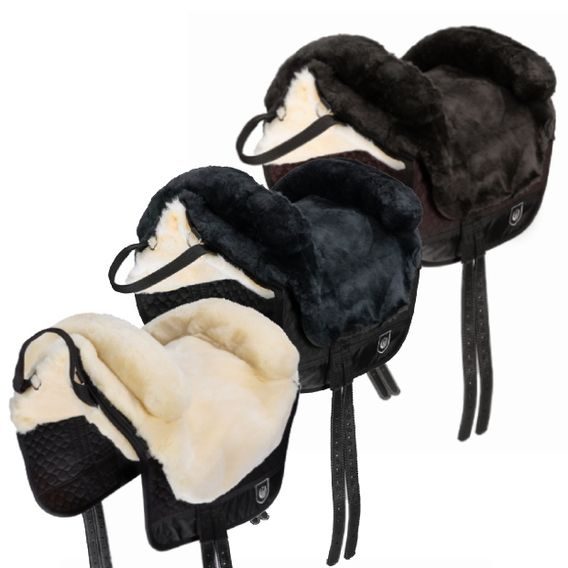 Beránkové sedlo CHRIST Iberica Plus Bareback Pad