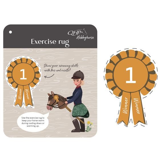 Deka bederní QHP Hobby Horse Kolekce 2026