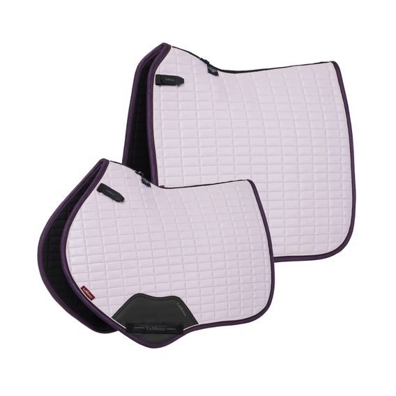 Podsedlová dečka LeMieux Suede Square Lilac Kolekce 2025/26