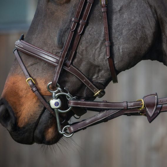 Otěže pogumované Dy'on D Collection 7 zarážek DY05D DOPRODEJ