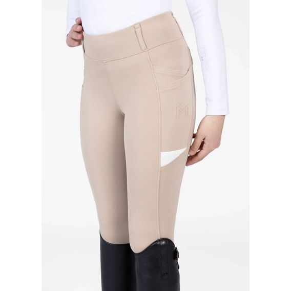 Jeggings Maximilian Equestrian YR Tech Riding Full grip dětské