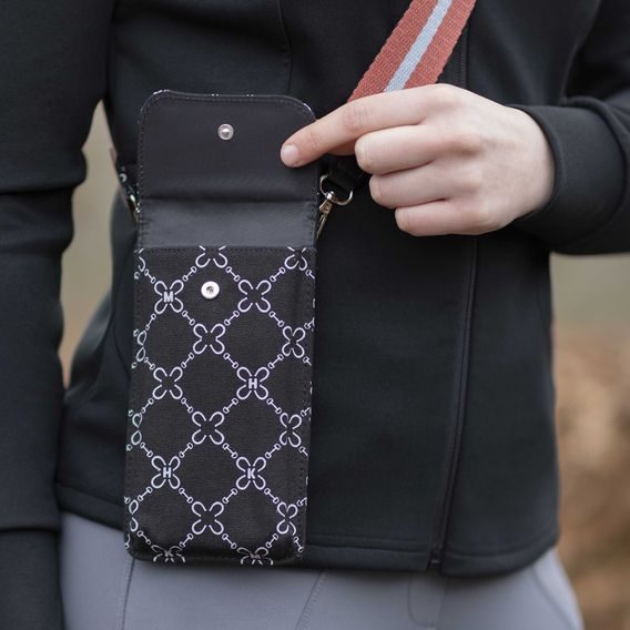 Kabelka HKM Ruby 10x18cm černá Kolekce