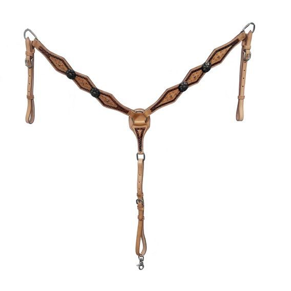 *W* Poprsník westernový Cassini Feather