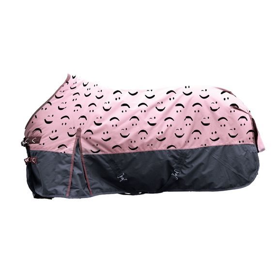 Deka výběhová HKM Smiley 600D fleece podšívka