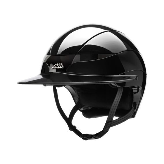 Jezdecká helma Equiline Xanto Mettalic Logo Sun Visor