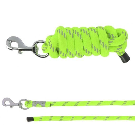 Vodítko Equitheme High Visibility žluté