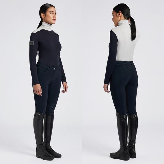 Tričko Cavalleria Toscana Tech Wool dlouhý rukáv dámské Kolekce 2024/25