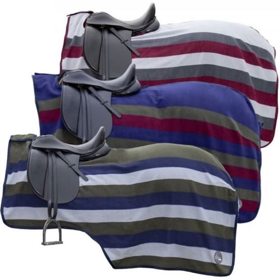 Deka bederní fleece HKM Profi Stripes OUTLET