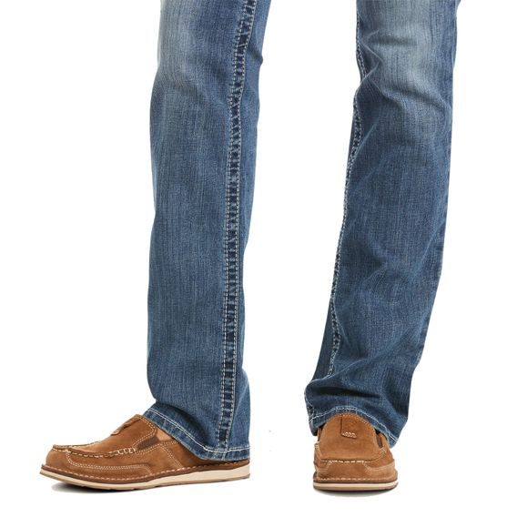 *W* Jeans Ariat WMS R.E.A.L. Mid Rise Icon Stackable dámské