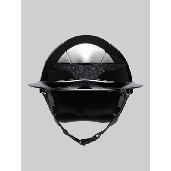 Jezdecká helma Equiline Xanto Swarovski Frieze Sun Visor