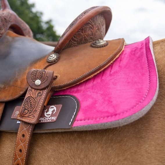 *W* Podsedlová deka Classic Equine Zone Suede Micro 3/4 31x32