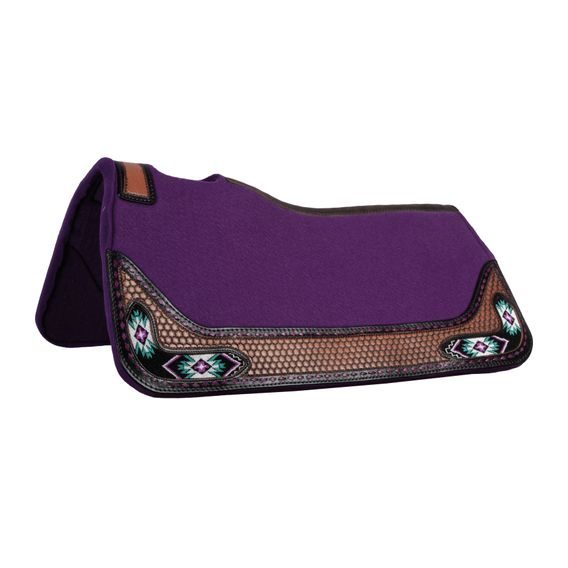 *W* Podsedlová deka Cassini Purpel Pearls 31"x32"x3/4"