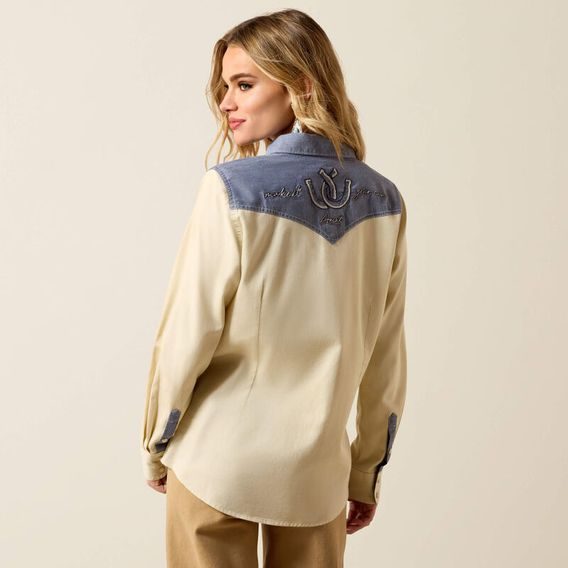 *W* Košile Ariat® WMS Horseshoe Western Kolekce 2026