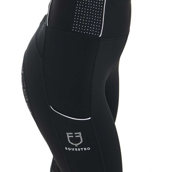 Jeggings Equestro Technical Strass dámské Kolekce 2025/26