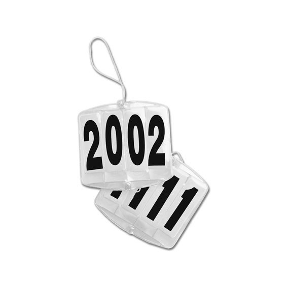 Startovní číslo W 4-místné pár