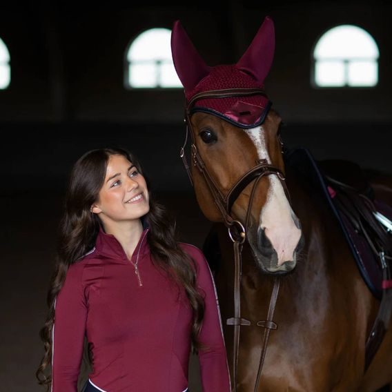 Čabraka na uši Equestrian Stockholm Modern Twill Luxe Kolekce 2024/25