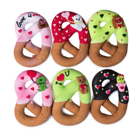 Pamlsky Candy Horse Preclíky Valentine's day 225g 6ks