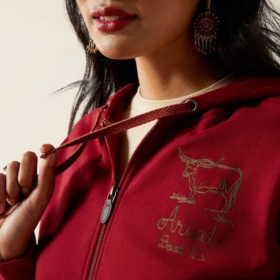 *W* Mikina Ariat® WMS Stitched Full dámská Kolekce 2025/26