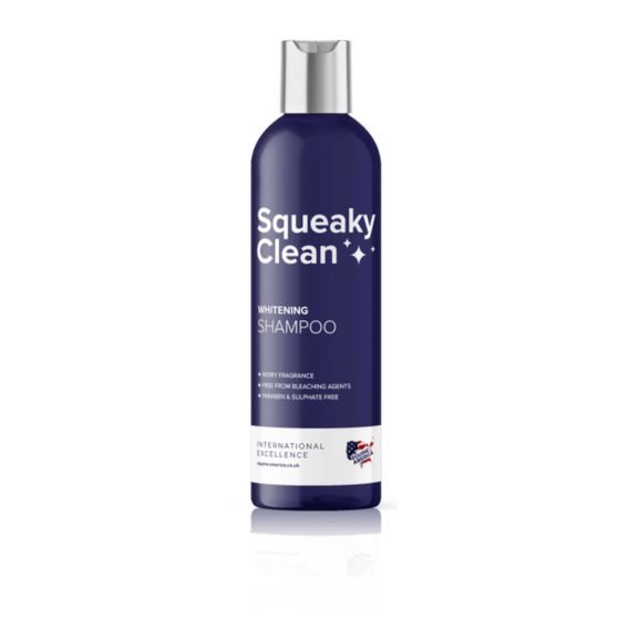 Bělící šampon pro světlé koně s vůní lesních plodů Equine Amerika Squeaky clean Whitening