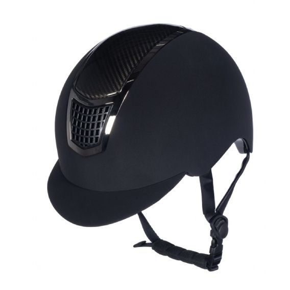 Jezdecká ochranná helma HKM Carbon Professional Art DOPRODEJ